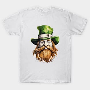 Watercolor Leprechaun T-Shirt